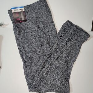 No Boundaries Black and Gray High-Rise Leggings Bundle Of 2